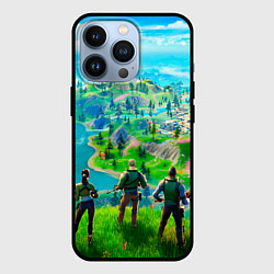 Чехол для iPhone 13 Pro Фортнайт, цвет: 3D-черный