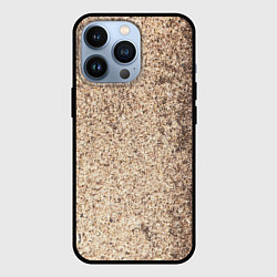 Чехол для iPhone 13 Pro Синие, белые и красные камни, цвет: 3D-черный