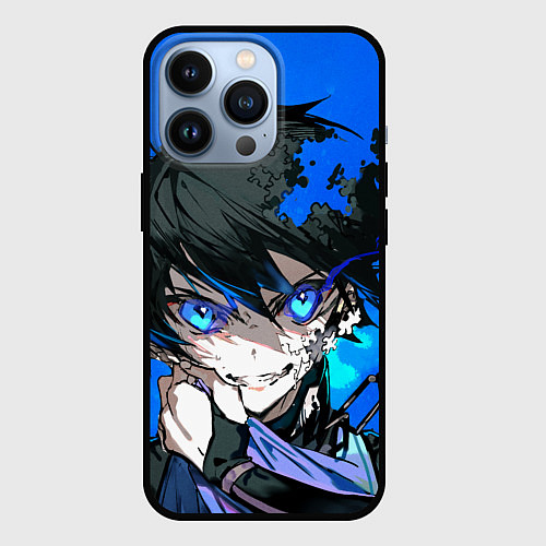 Чехол iPhone 13 Pro Ёити Исаги art / 3D-Черный – фото 1