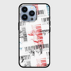 Чехол для iPhone 13 Pro Играем джаз, цвет: 3D-черный