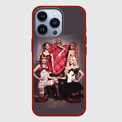 Чехол для iPhone 13 Pro Джи Айдл, цвет: 3D-красный