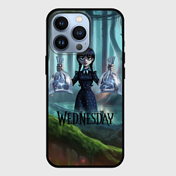 Чехол для iPhone 13 Pro Семейка Аддамс фан-арт, цвет: 3D-черный