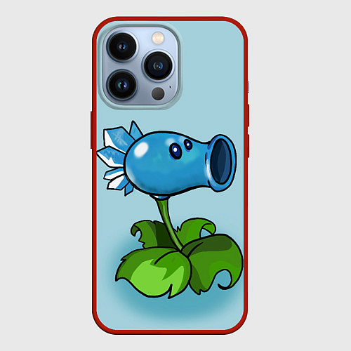 Чехол iPhone 13 Pro Горохострел / 3D-Красный – фото 1