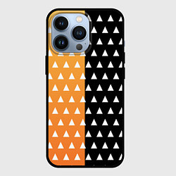 Чехол для iPhone 13 Pro Зеницу клинок рассекающий демонов кимоно, цвет: 3D-черный