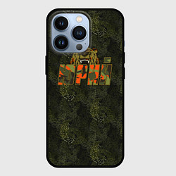 Чехол для iPhone 13 Pro Юрий камуфляж, цвет: 3D-черный