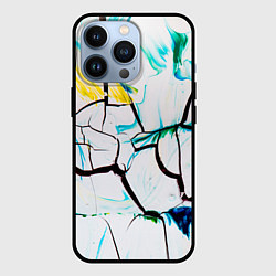 Чехол для iPhone 13 Pro Абстракция лед, цвет: 3D-черный
