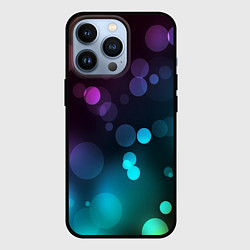 Чехол для iPhone 13 Pro Абстракция блики, цвет: 3D-черный