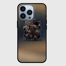 Чехол для iPhone 13 Pro Странный фотоаппарат, цвет: 3D-черный