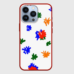 Чехол для iPhone 13 Pro Мамин художник, цвет: 3D-красный