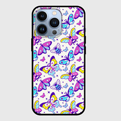 Чехол для iPhone 13 Pro Насекомые, цвет: 3D-черный