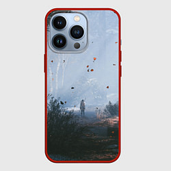Чехол для iPhone 13 Pro God of War Atreus, цвет: 3D-красный
