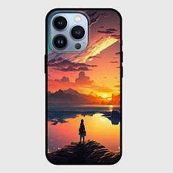 Чехол для iPhone 13 Pro Я не нарушаю правила, я живу по своим, цвет: 3D-черный