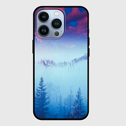 Чехол для iPhone 13 Pro Horizon landscape, цвет: 3D-черный