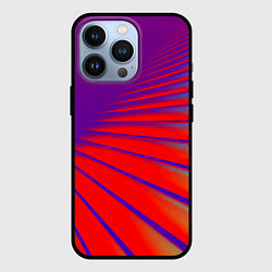 Чехол для iPhone 13 Pro Неоновые полосы абстракция, цвет: 3D-черный