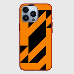 Чехол для iPhone 13 Pro Абстракция abstractart, цвет: 3D-красный