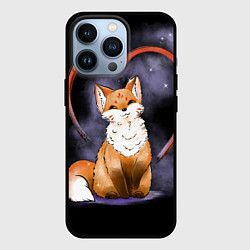 Чехол для iPhone 13 Pro Милая лисица кицунэ, цвет: 3D-черный