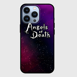 Чехол iPhone 13 Pro Angels of Death gradient space