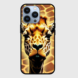 Чехол для iPhone 13 Pro Жирафа, цвет: 3D-черный