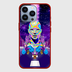 Чехол iPhone 13 Pro Goddess with two Beerus - vaporwave