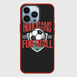 Чехол для iPhone 13 Pro Football hooligans, цвет: 3D-красный