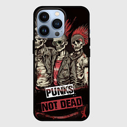 Чехол iPhone 13 Pro Punks not dead