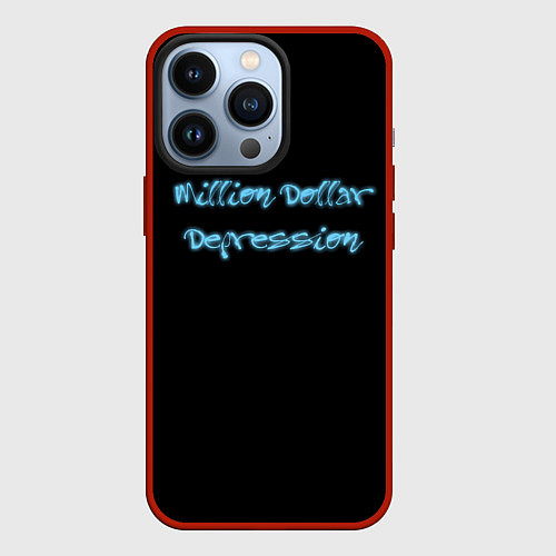 Чехол iPhone 13 Pro Фараон миллион доллар депрешн / 3D-Красный – фото 1