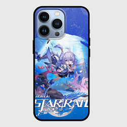 Чехол для iPhone 13 Pro Байлу Хонкай Стар Рейл, цвет: 3D-черный