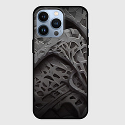 Чехол для iPhone 13 Pro Лунный пейзаж, цвет: 3D-черный
