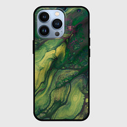 Чехол для iPhone 13 Pro Кислотные корни, цвет: 3D-черный