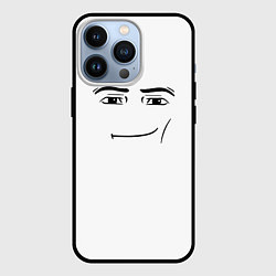 Чехол для iPhone 13 Pro Одежда Man Face Roblox, цвет: 3D-черный