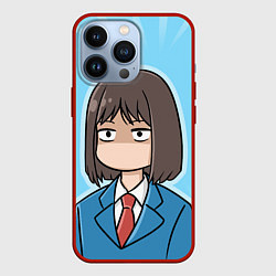 Чехол для iPhone 13 Pro Мицуми - Долой безделье, цвет: 3D-красный