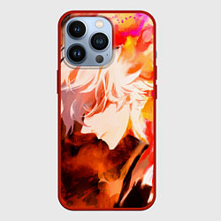 Чехол для iPhone 13 Pro Адский Рай Габимару, цвет: 3D-красный