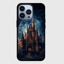 Чехол для iPhone 13 Pro Замок: арт нейросети, цвет: 3D-черный