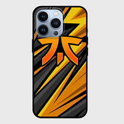 Чехол для iPhone 13 Pro Fnatic - киберспорт желтый, цвет: 3D-черный