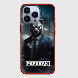 Чехол для iPhone 13 Pro Payday 3 bear, цвет: 3D-красный