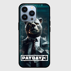 Чехол для iPhone 13 Pro Payday 3 bear, цвет: 3D-черный