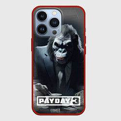 Чехол для iPhone 13 Pro Payday 3 big gorilla, цвет: 3D-красный