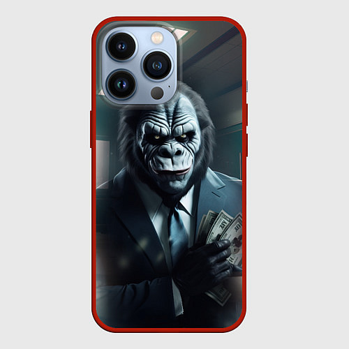Чехол iPhone 13 Pro Gorilla pay day 3 / 3D-Красный – фото 1