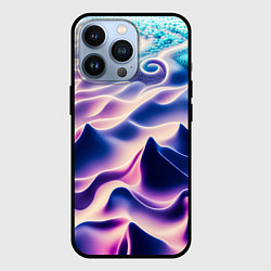 Чехол для iPhone 13 Pro Морское дно абстракция, цвет: 3D-черный