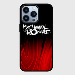 Чехол iPhone 13 Pro My Chemical Romance red plasma