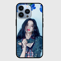 Чехол для iPhone 13 Pro Blackpink Jisoo, цвет: 3D-черный