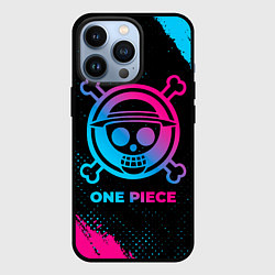 Чехол для iPhone 13 Pro One Piece - neon gradient, цвет: 3D-черный