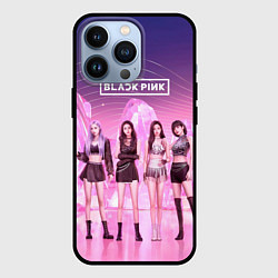Чехол для iPhone 13 Pro Блэкпинк на сцене, цвет: 3D-черный