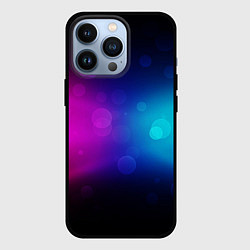 Чехол для iPhone 13 Pro Столкновение бликов, цвет: 3D-черный