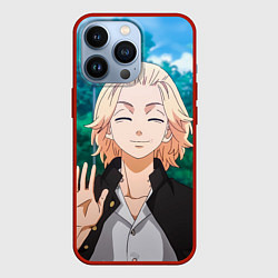 Чехол для iPhone 13 Pro Manjirou Sano, цвет: 3D-красный