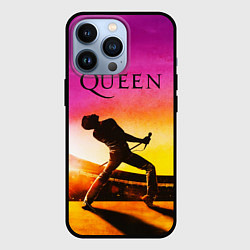 Чехол для iPhone 13 Pro Queen Фредди Меркьюри, цвет: 3D-черный