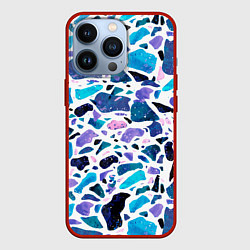 Чехол для iPhone 13 Pro Небесная мозаика, цвет: 3D-красный