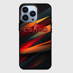 Чехол iPhone 13 Pro CS GO abstract logo