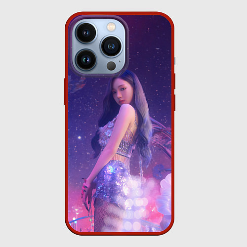 Чехол iPhone 13 Pro Karina art - Aespa / 3D-Красный – фото 1