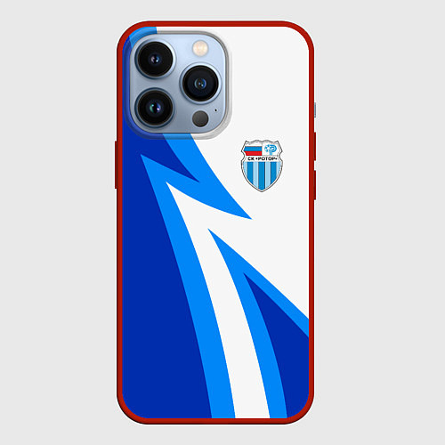 Чехол iPhone 13 Pro Волгоградский ротор - клуб / 3D-Красный – фото 1